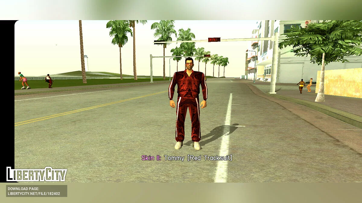 Изменённые персонажи в стиле артворков / GTA Vice City (iOS, Android)