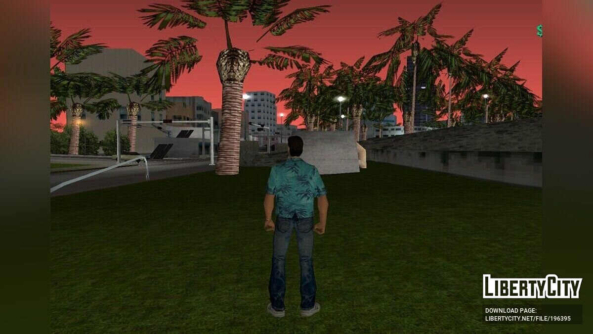 Скачать Пальмы и таймцикл из Vice City Stories для GTA Vice City (iOS,  Android)