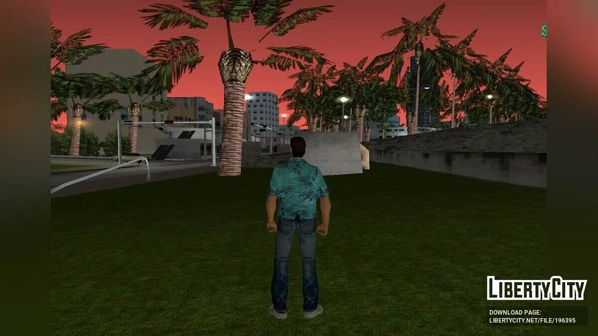 Пальмы и таймцикл из Vice City Stories / GTA Vice City (iOS, Android)