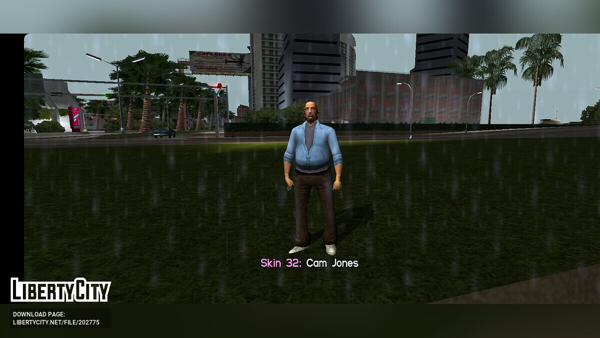 Скачать Персонажи бета-версии для GTA Vice City (iOS, Android)