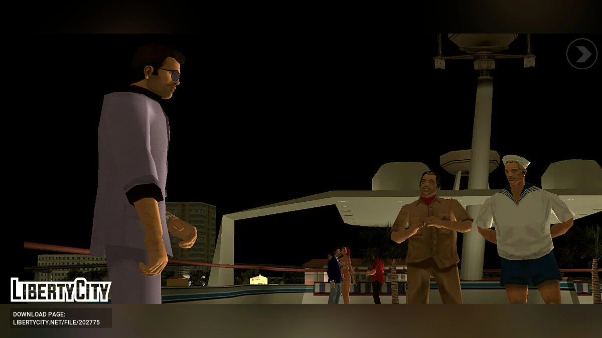 Персонажи бета-версии / GTA Vice City (iOS, Android)