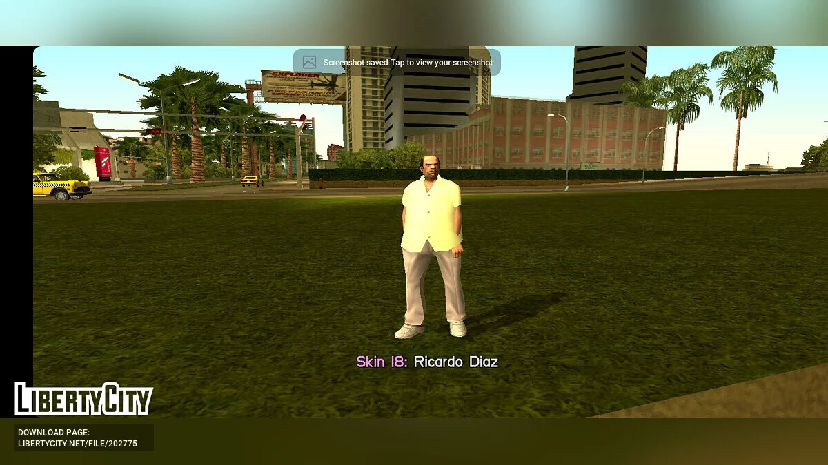 Персонажи бета-версии / GTA Vice City (iOS, Android)