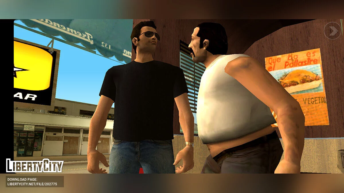 Персонажи бета-версии / GTA Vice City (iOS, Android)