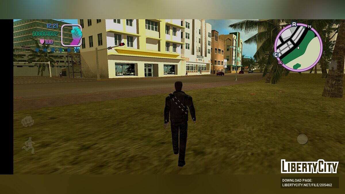 Скачать Скин Терминатора для GTA Vice City (iOS, Android)