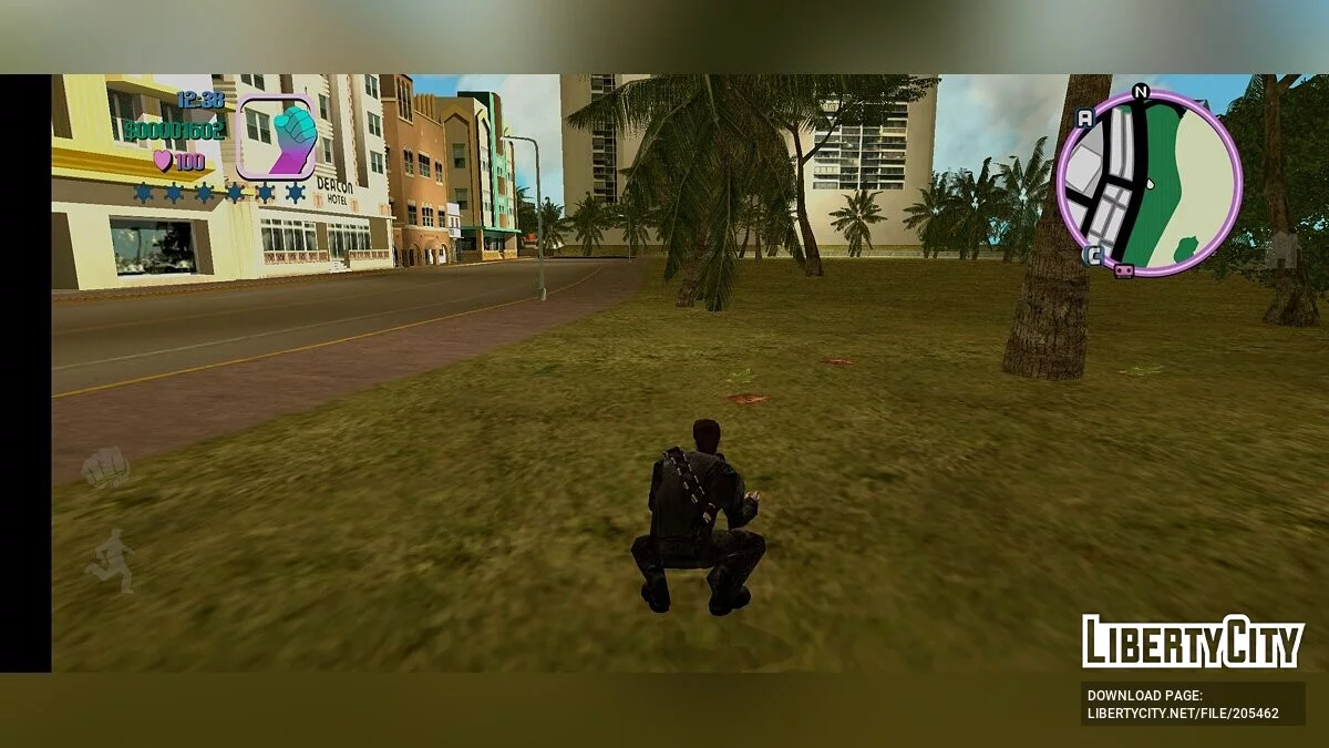 Скин Терминатора / GTA Vice City (iOS, Android)