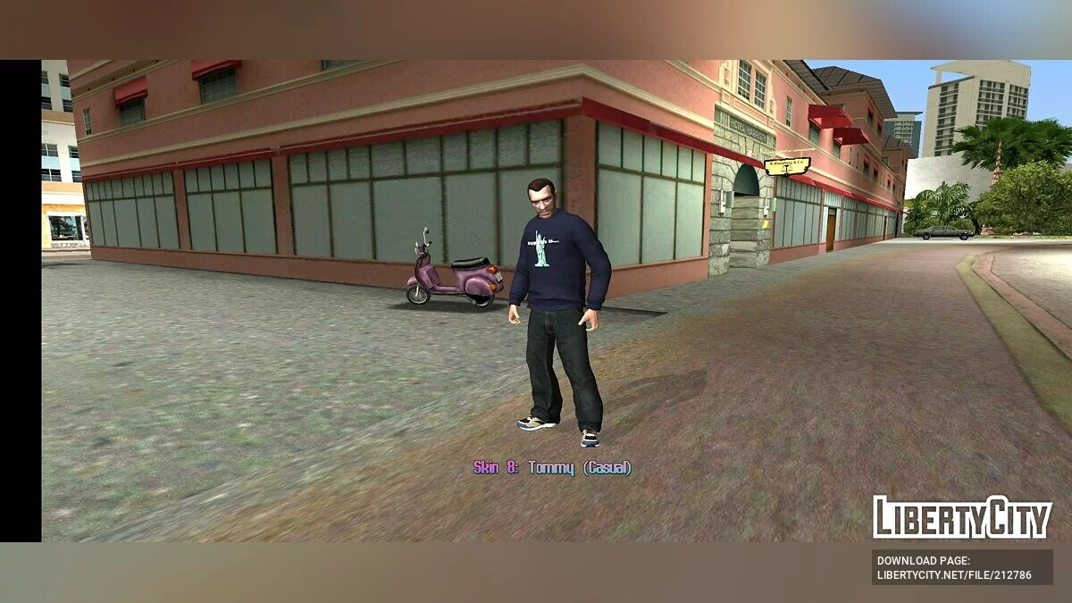 Сборник скинов Нико Беллика из GTA 4 / GTA Vice City (iOS, Android)