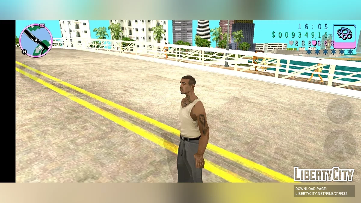 Персонажи из GTA San Andreas / GTA Vice City (iOS, Android)