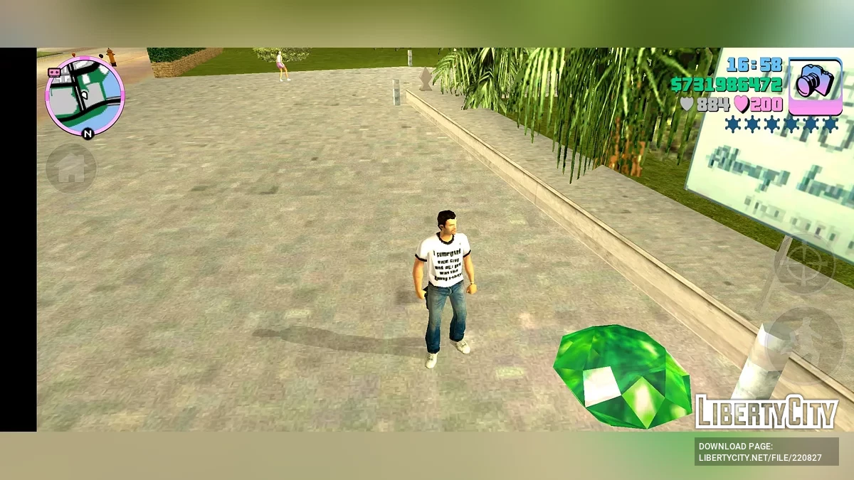 Изумруды хаоса / GTA Vice City (iOS, Android)