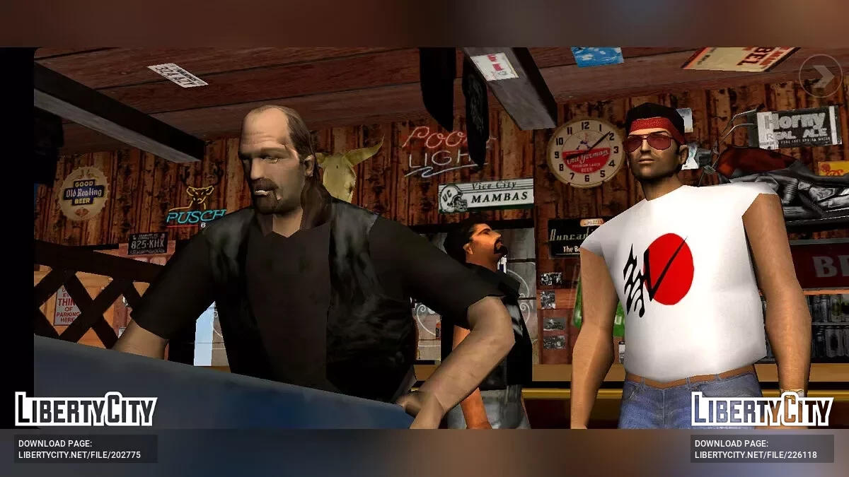 Художественные персонажи / GTA Vice City (iOS, Android)