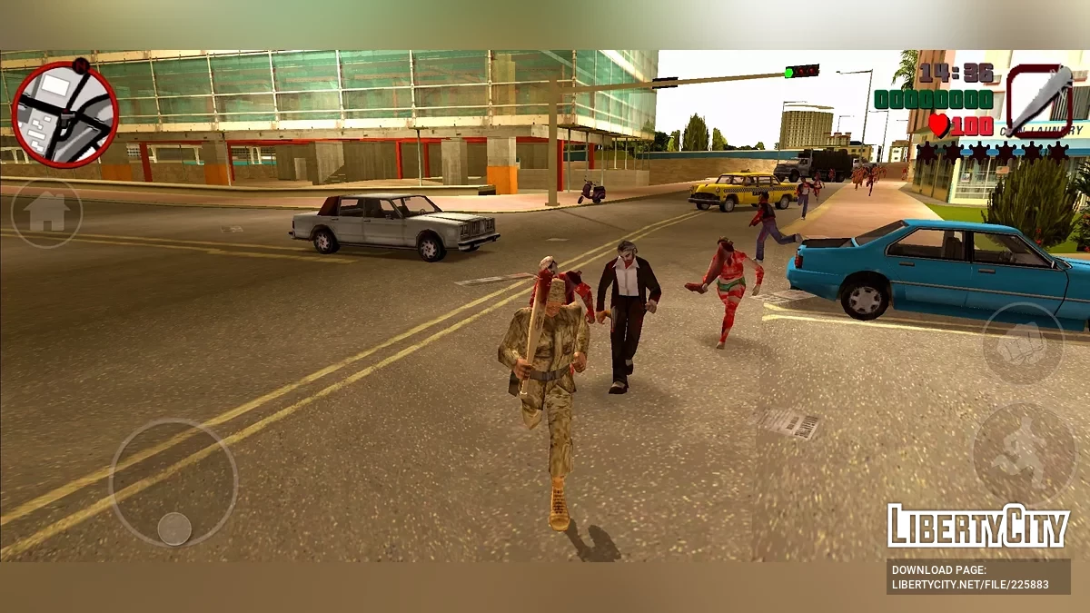 Zombie City Stories / GTA Vice City (iOS, Android)