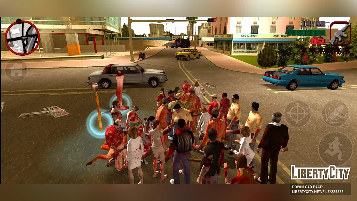Zombie City Stories / GTA Vice City (iOS, Android)