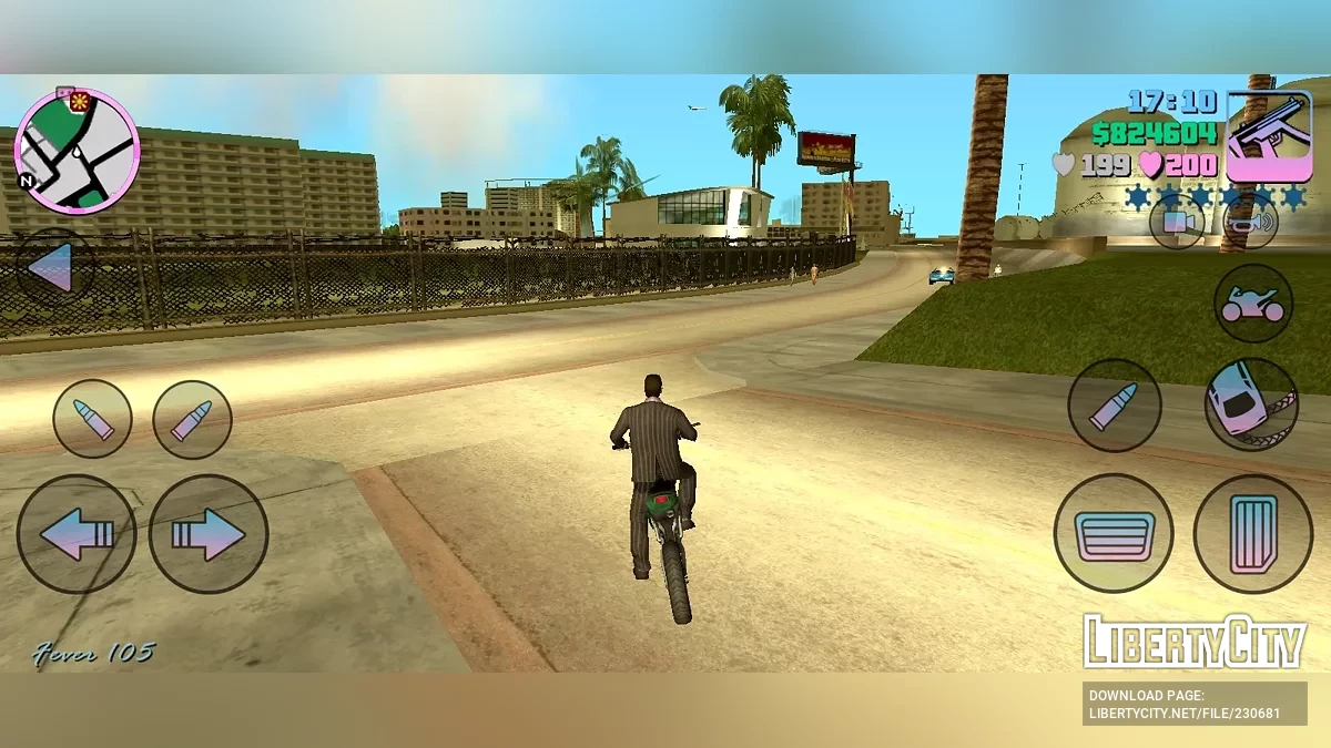 Новая дорога к аэропорту - как в VCS (версия для Android) Финальная исправление / GTA Vice City (iOS, Android)