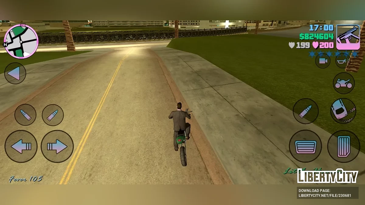 Новая дорога к аэропорту - как в VCS (версия для Android) Финальная исправление / GTA Vice City (iOS, Android)