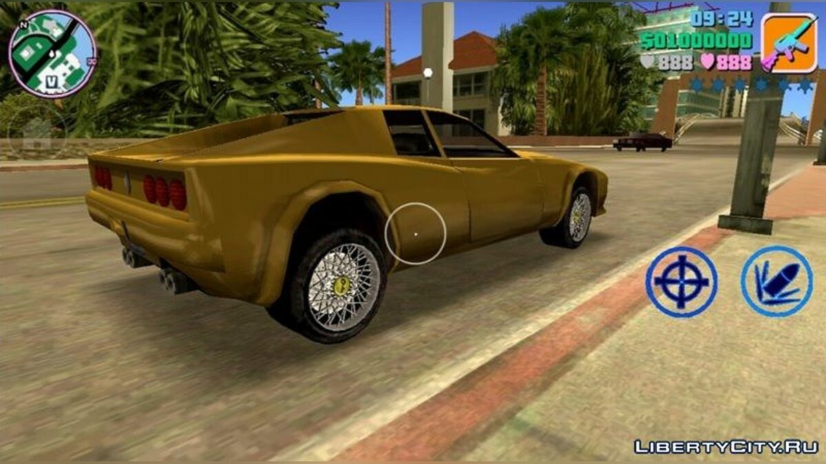 New wheels for GTA Vice City (iOS, Android) - Картинка #1
