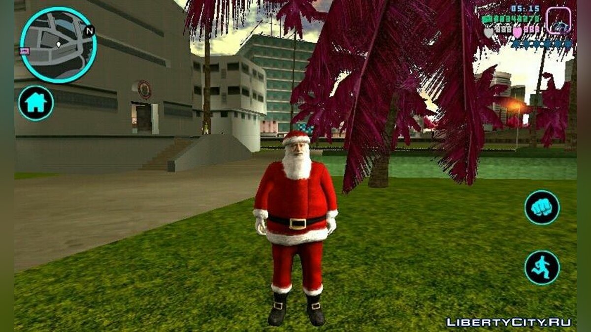Скін Санта-Клауса для GTA Vice City (iOS, Android) - Картинка #1