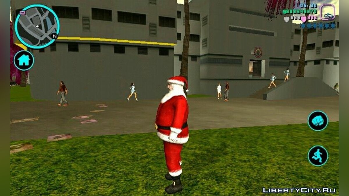 Скін Санта-Клауса для GTA Vice City (iOS, Android) - Картинка #3