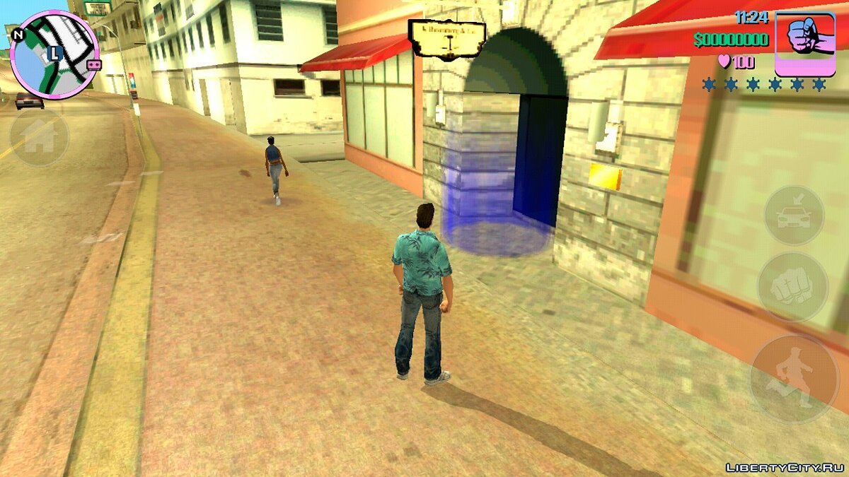 blue marker for GTA Vice City (iOS, Android) - Картинка #1