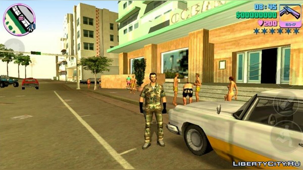 Tommy in army uniform for GTA Vice City (iOS, Android) - Картинка #1