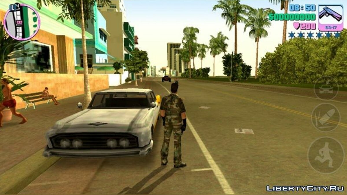 Tommy in army uniform for GTA Vice City (iOS, Android) - Картинка #2
