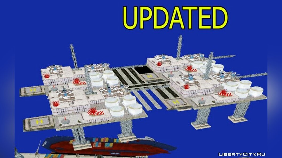 Нафтовидобувна платформа для GTA Vice City (iOS, Android) - Картинка #1