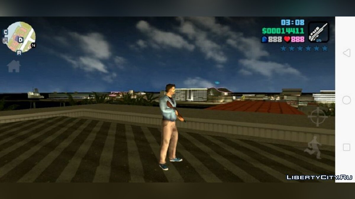 Dynamic clouds from PS2 for GTA Vice City (iOS, Android) - Картинка #2