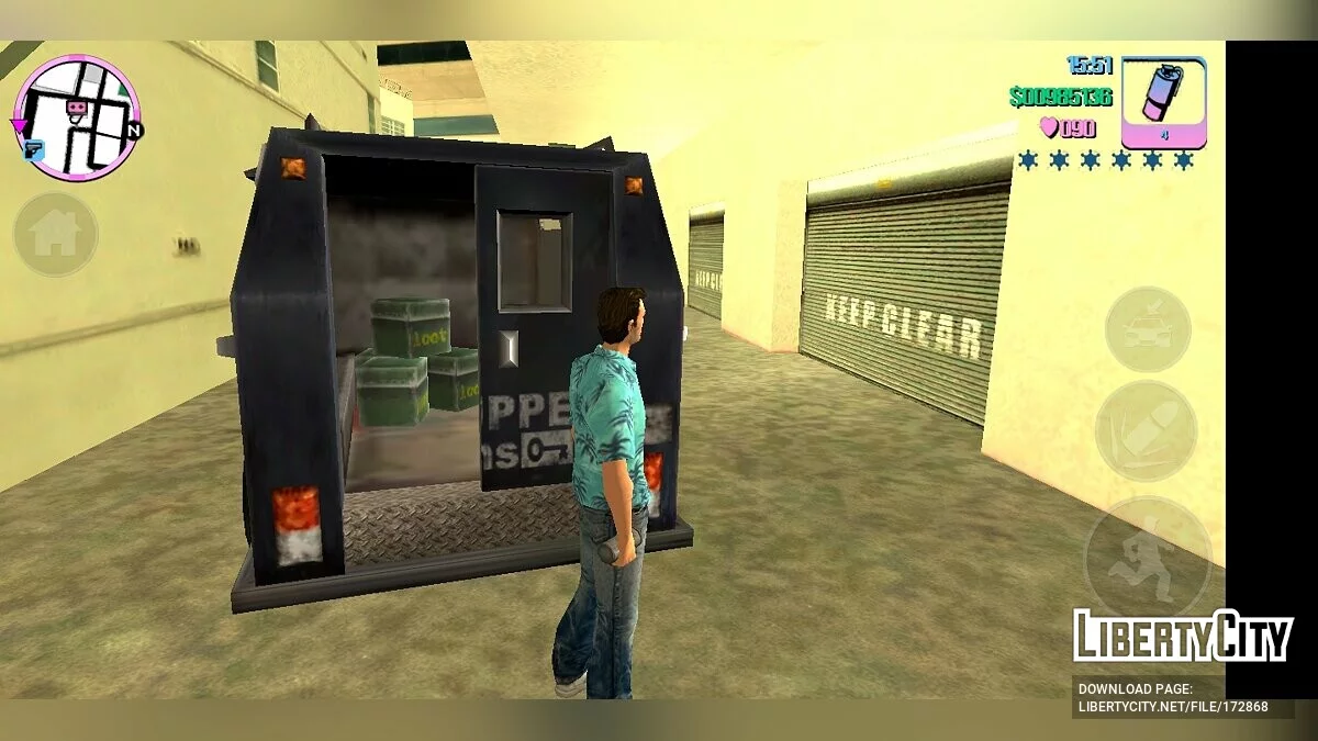 Сохранение с лёгким стартом / GTA Vice City (iOS, Android)