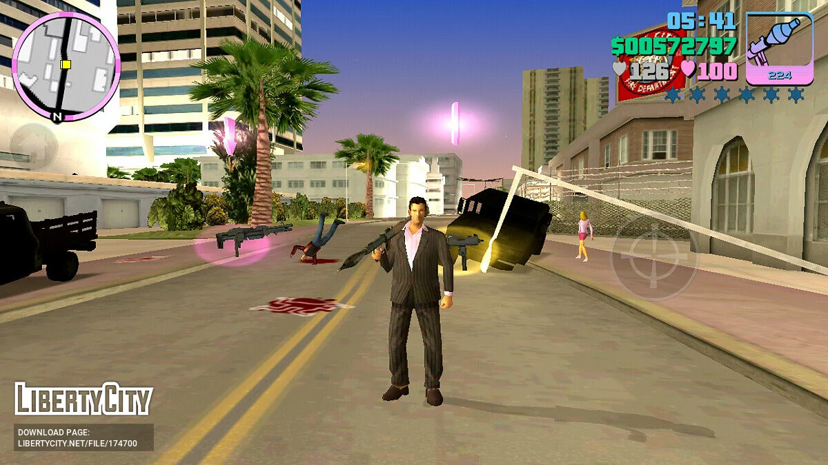 Gun Runner и Boomshine Saigon / GTA Vice City (iOS, Android)