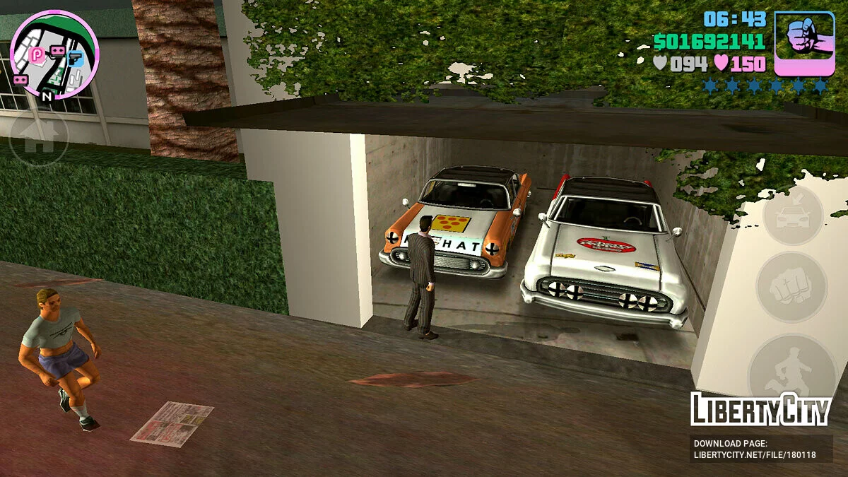 Сохранение со уникальными машинами / GTA Vice City (iOS, Android)