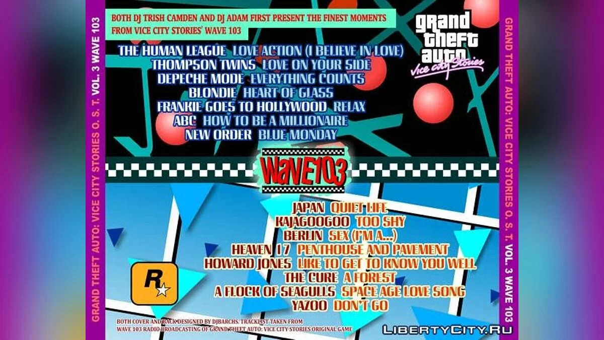 Grand Theft Auto Vice City Stories Soundtrack / GTA Vice City Stories