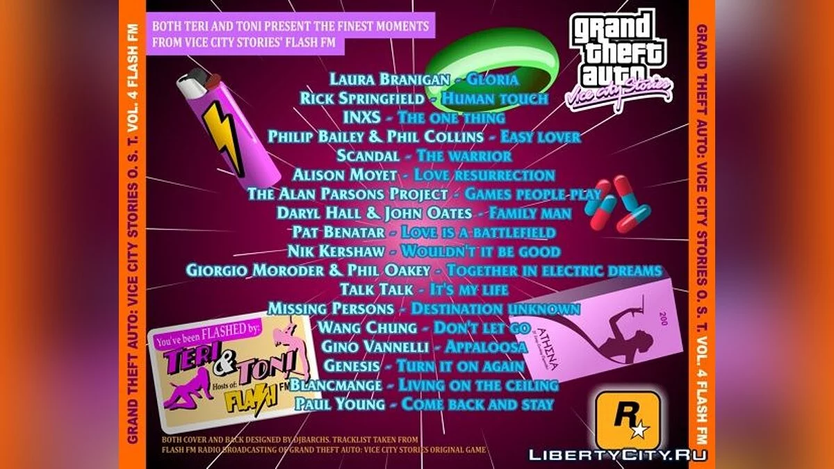 Grand Theft Auto Vice City Stories Soundtrack / GTA Vice City Stories