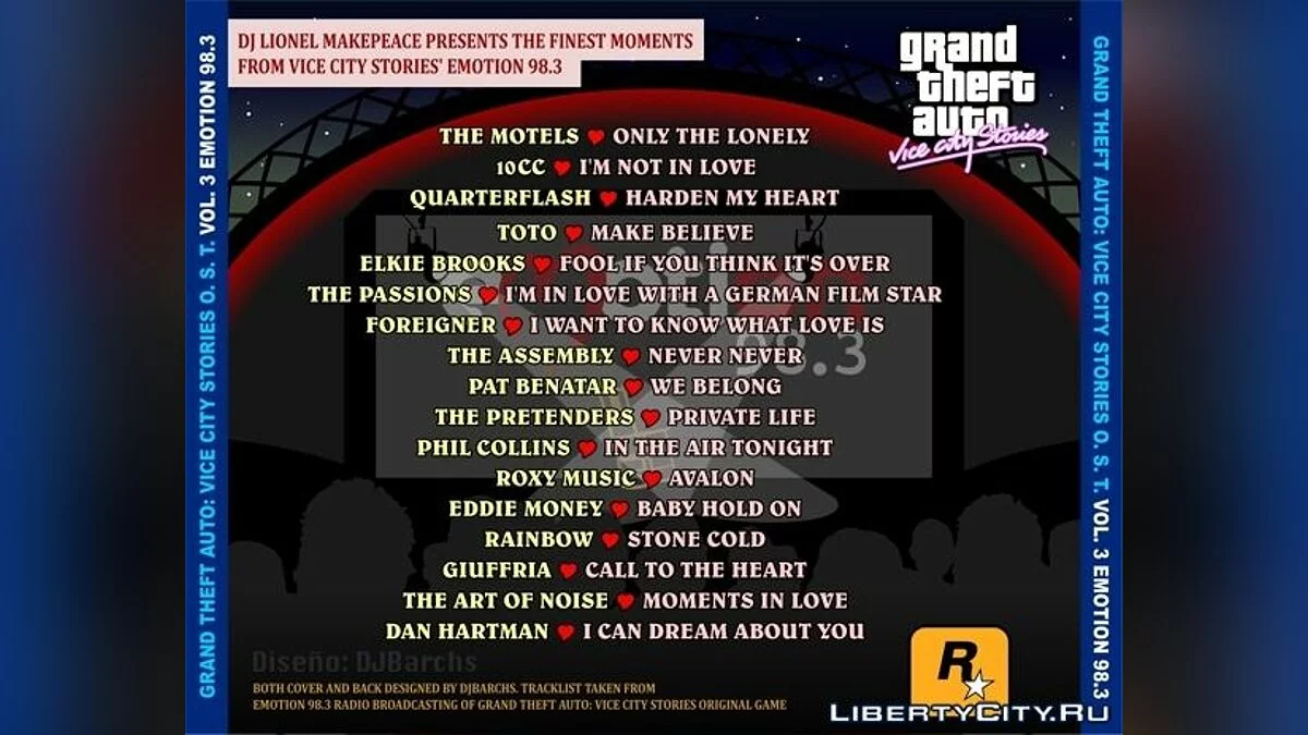 Grand Theft Auto Vice City Stories Soundtrack / GTA Vice City Stories