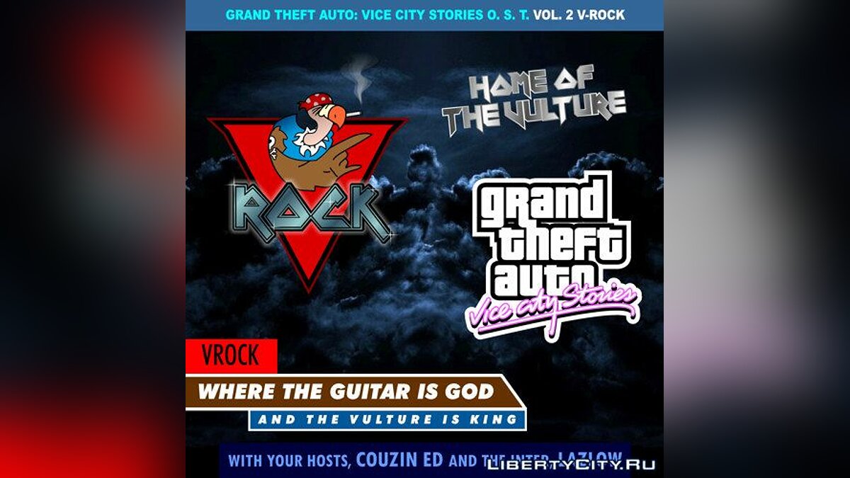 V-Rock [VCS] (Remastered Vinyl Edition) для GTA Vice City Stories - Картинка #1