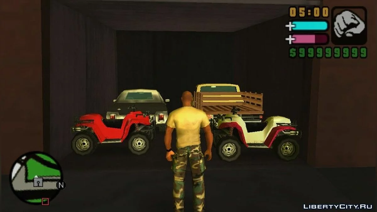 GTA VCS Unique Vehicles (PSP) / GTA Vice City Stories