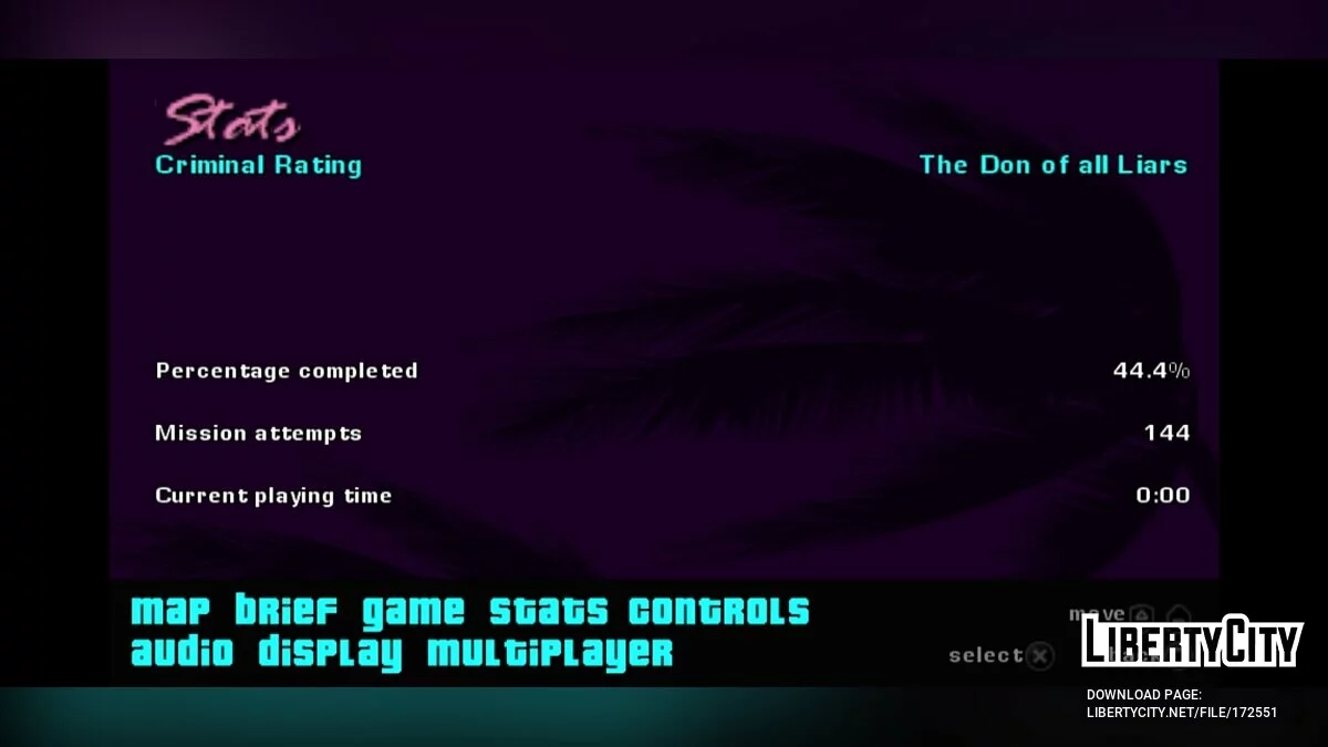 [PPSSPP] Сохранение на 44% / GTA Vice City Stories
