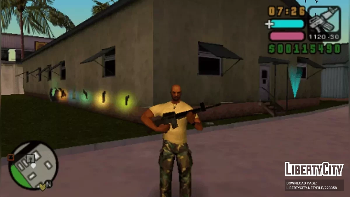 Starter VCS PSP - USA version / GTA Vice City Stories