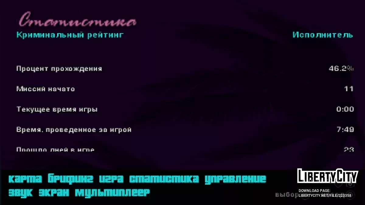 Starter VCS PSP - USA version / GTA Vice City Stories