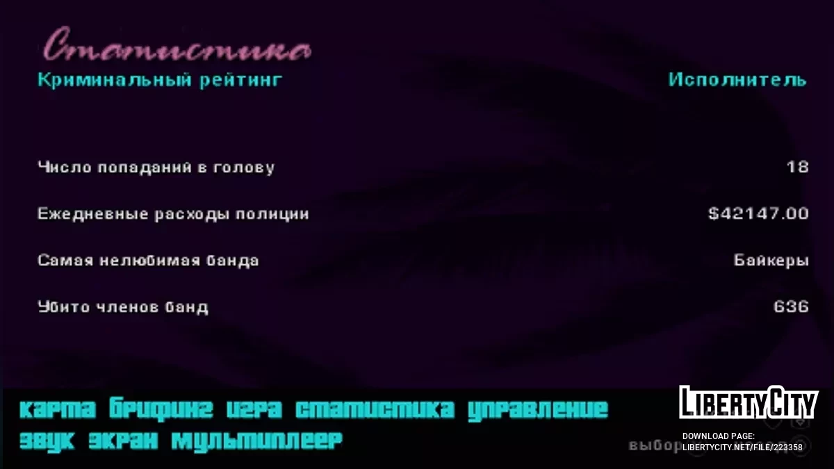 Starter VCS PSP - USA version / GTA Vice City Stories