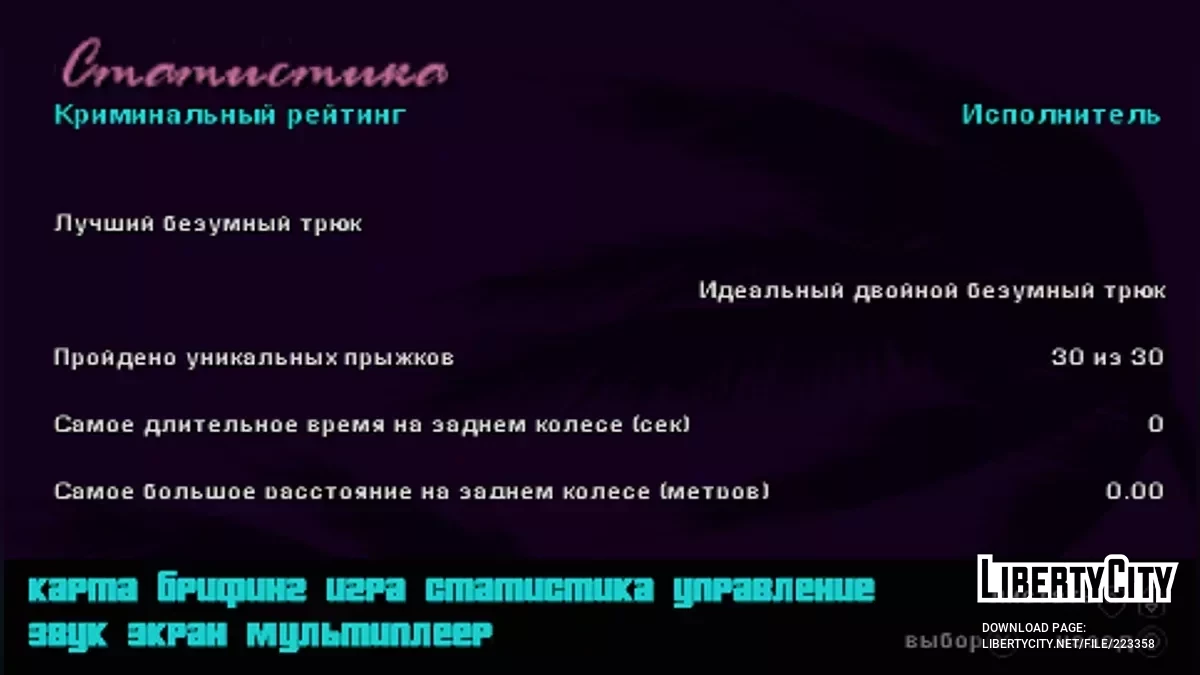 Starter VCS PSP - USA version / GTA Vice City Stories