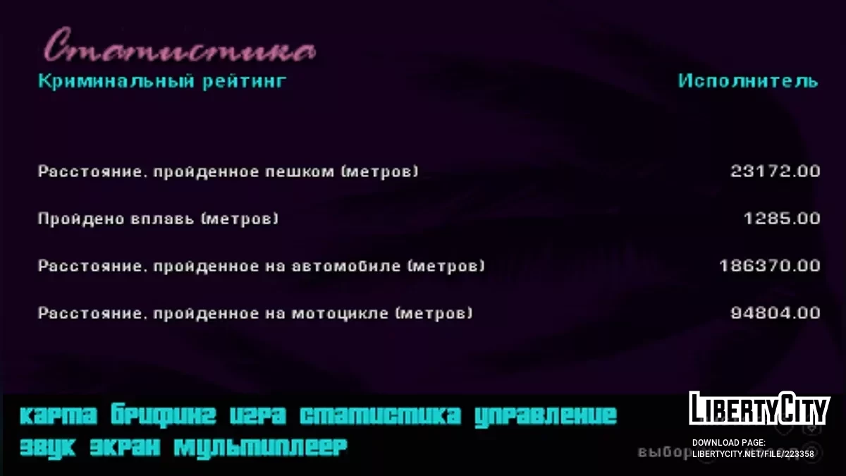 Starter VCS PSP - USA version / GTA Vice City Stories