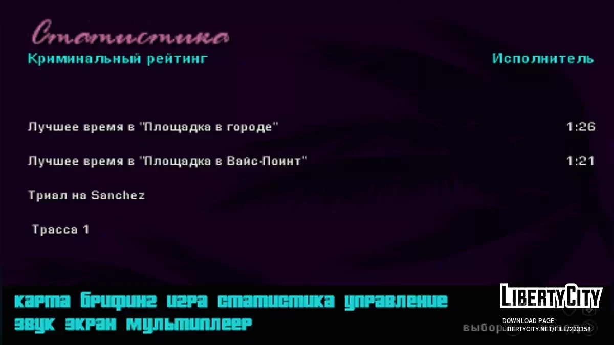 Starter VCS PSP - USA version / GTA Vice City Stories