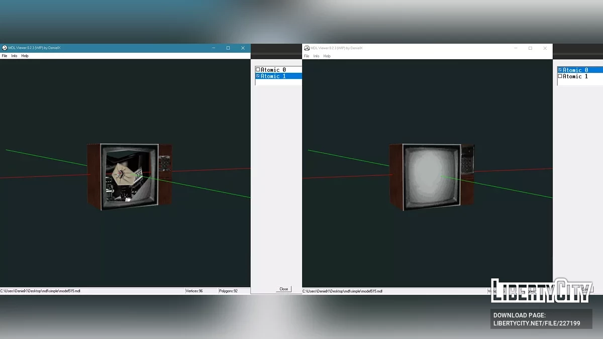 MDL Viewer 0.2.3 Public / GTA Vice City Stories