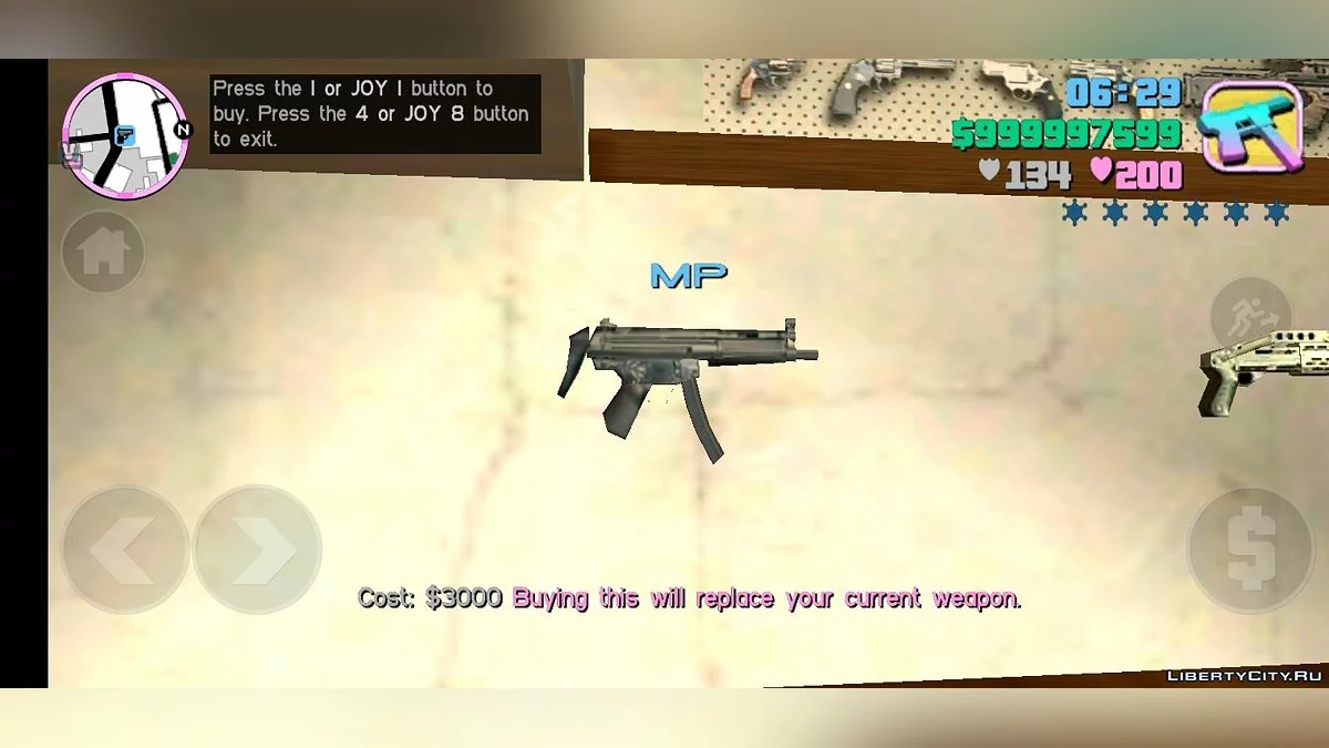 PS2 MOD v1.3 +Fix (Android) / GTA Vice City (iOS, Android)