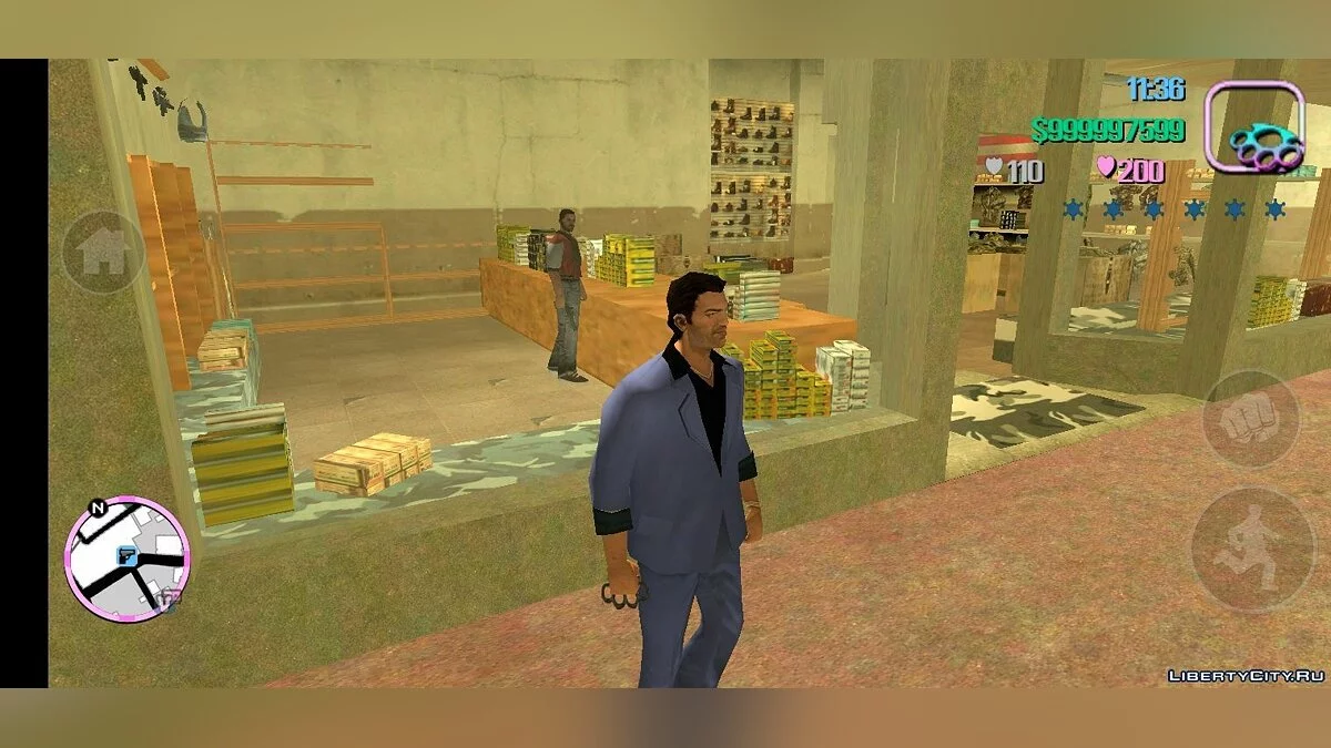 PS2 MOD v1.3 +Fix (Android) / GTA Vice City (iOS, Android)