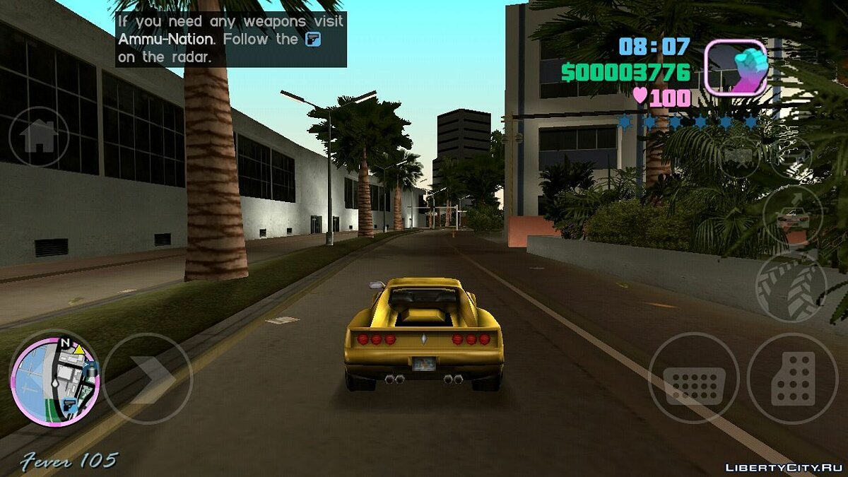 Скачать Возможность присесть для GTA Vice City (iOS, Android)