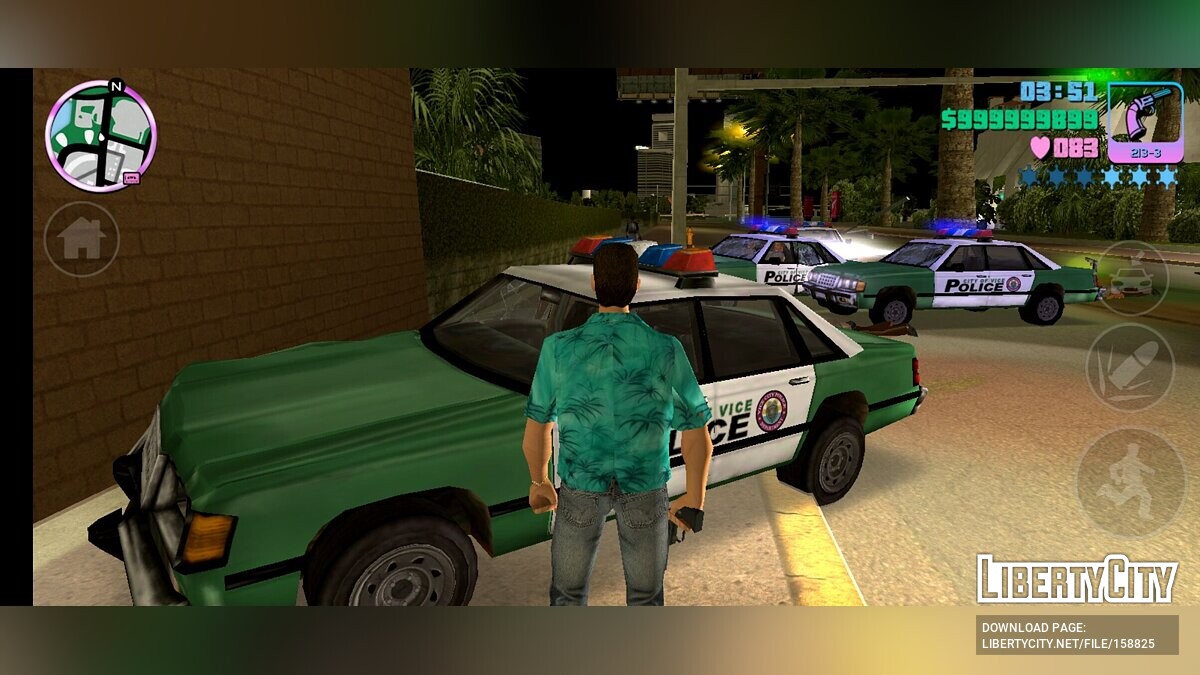 Скачать Обновление Remaster Xbox 1.4 для GTA Vice City (iOS, Android)