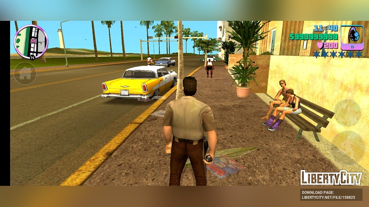 Скачать Обновление Remaster Xbox 1.4 для GTA Vice City (iOS, Android)