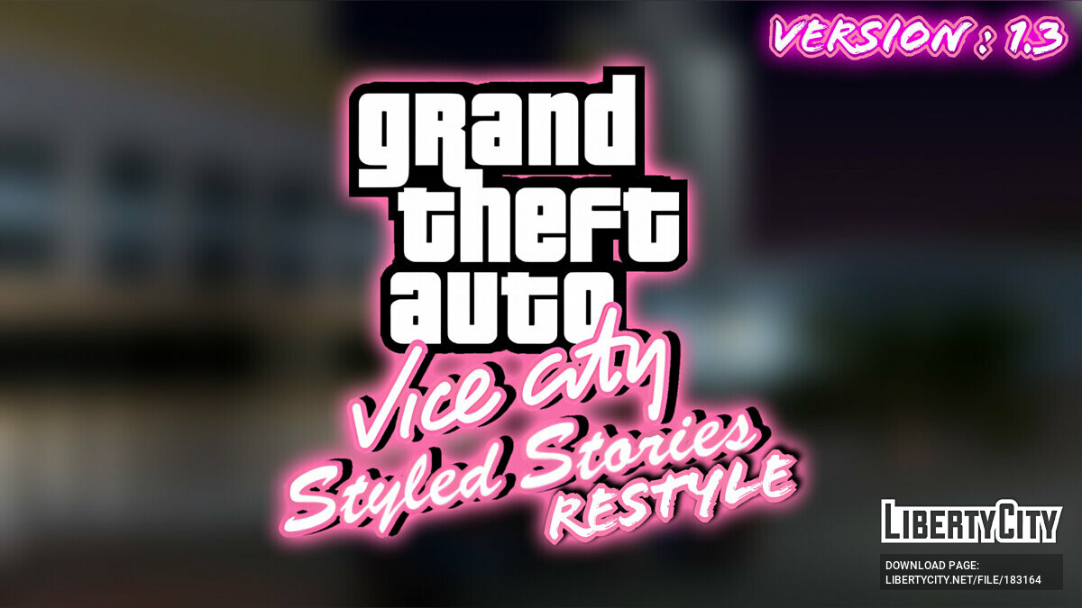 GTA: Vice City - Styled Stories Restyle for GTA Vice City (iOS, Android) - Картинка #1