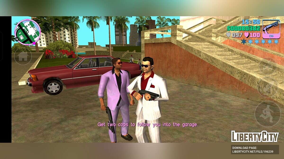 Скачать Tightened Vice - мобильная версия для GTA Vice City (iOS, Android)