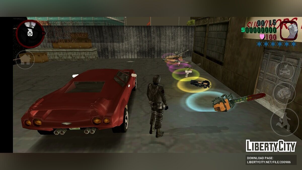 Скачать GTA: Истории Раккун-Сити (Android) v1.0 для GTA Vice City (iOS,  Android)