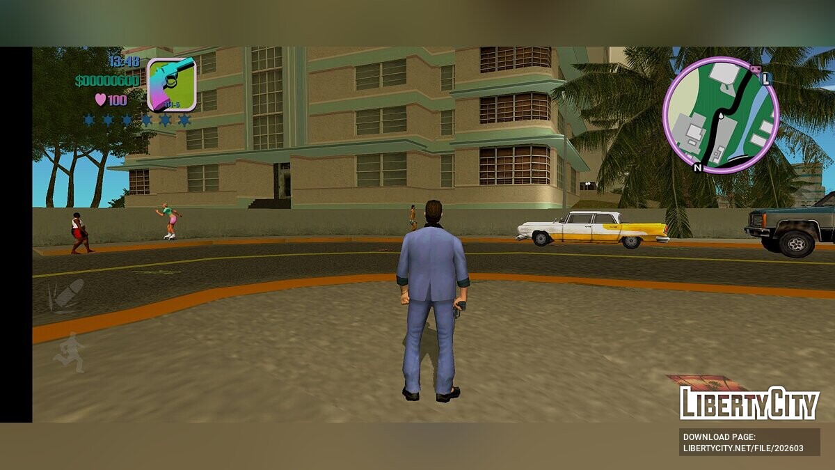 Скачать Исправления и улучшения мобильной версии игры для GTA Vice City (iOS,  Android)